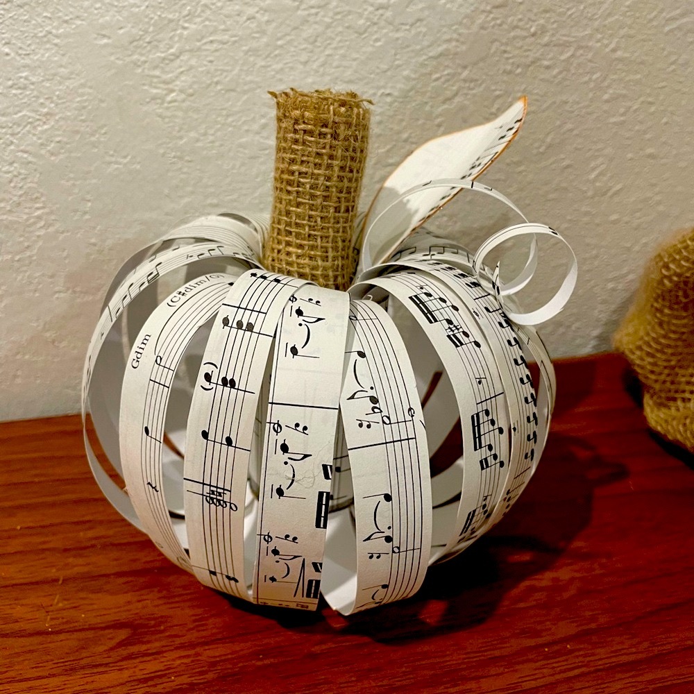 Vintage sheet music Pumpkin